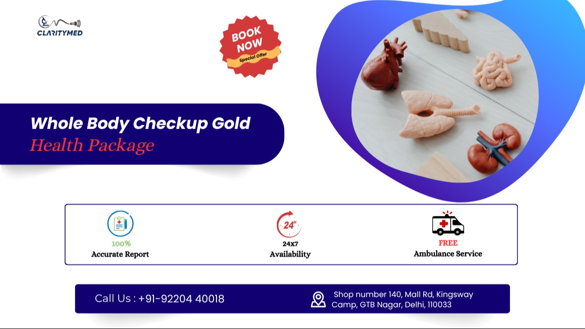 Whole Body Checkup Gold Health Package